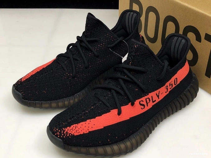 Black Boost 350 Yeezy Core Adidas Red V2 BY9612 0725